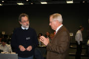 Ian Blundell with Steve Johnson
